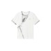 Skechers T-Shirt Unisex White Gray White gray, XS
