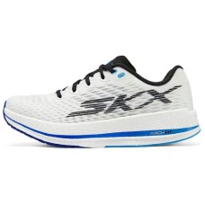 Skechers Arch Fit Anti-Slip Wear-Resistant Low-Top Casual Shoes Women's White Blue White blue, 35