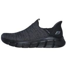 Skechers Slip Ins Anti-Slip Wear-Resistant Low-Top Casual Shoes Men's Black Черный, 43