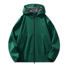 Skechers Yazhuan Series Windbreaker Jacket Unisex Зеленый тропический лес, XS