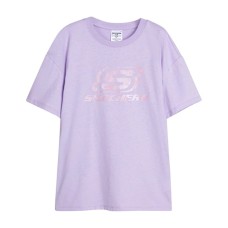 Skechers T Shirt Light Snow Cyan Kids' Light Snow Blue/00EW, 120