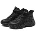 Skechers DLITES Anti-Slip Wear-Resistant Mid-Top Running Shoes Women's Black Черный, 35.5