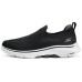 Skechers GO WALK 7 Cushioned Wear-Resistant Breathable Moisture-Wicking Lightweight Low-Top Casual Shoes Men's Black Черный, 43