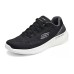 Skechers Bounder 2.0 Lace Up Running Shoes 'Black' Black Gray Color, 41.5