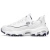 Skechers D'LITES 1.0 Little White Bear Slip Resistant Low Top Chunky Sneakers Women's White Blue 38.5