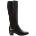 Propet Talise Round Toe Zippered Womens Black Casual Boots WFX105LBLK 9