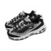 Skechers DLITES Anti-Slip Wear-Resistant Low-Top Casual Shoes Women's Black White Черно-белый, 37