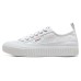 Skechers Royal Kiss Bob's Anti-Slip Wear-Resistant Low-Top Canvas Shoes Women's White 36.5