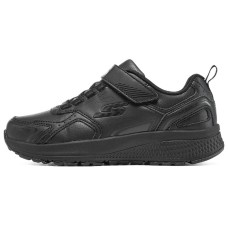 Skechers Girls Cushioning Wear-Resistant Low-Top Kids' Running Shoes All Black Teenagers Черный, 31