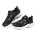 Skechers Anti-Kick And Wear-Resistant Low-Top Kids' Running Shoes Black White Teenagers 30