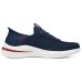 Skechers SKECHERS MENS USA Anti-Slip Wear-Resistant Low-Top Casual Shoes Men's Blue Синий, 41