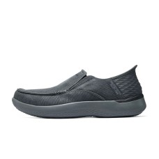 Skechers Slip Ins Casual Shoes Men Low-Top Charcoal Gray Серый, 45