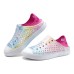 Skechers Foamies Wear-Resistant Breathable Slip-Resistant Sandal Pink/Multicolor Teenagers 27.5