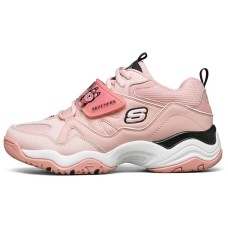 Skechers D'Lites Train Low Top Running Shoes Pink/Red Women's 36