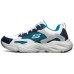 Skechers Stamina Airy Low Top Running Shoes White/Blue/Green 41