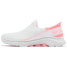 Skechers GO WALK 7 Hands Free Slip-Ins Durable Breathable Low-Top Casual Shoes Women's White Белый, 36
