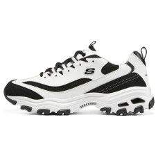 Skechers DLites 1.0 'White Black' 42.5