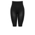 Plus Size Seamless Hi Waist Capri Черный, 18-20