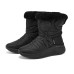Skechers Slip Ins Warm And Wear-Resistant Crew Snow Boots Women's Black Черный, 36.5