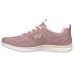 Skechers Virtue Durable Breathable Low-Top Casual Shoes Women's Pink 36