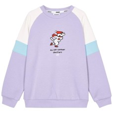Skechers Grade School Sweatshirts Light Snow Cyan-00EW, 130
