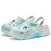 Skechers Max Cushioning ADCDAVINCI Custom, Whale Encounter Clog Sandal Women's Blue Синий, 38