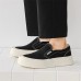 WEISHIBANGWEI Espadrilles Men's Black Черный, 43