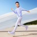Skechers Girls Slip Resistant And Breathable Low Top Kids Lifestyle Shoes Purple Kids' Фиолетовый, 28.5