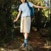 Skechers Drop Shoulder Sleeve T Shirt Women's Sunny Mountain Blue Sunny Mountain Blue, XL