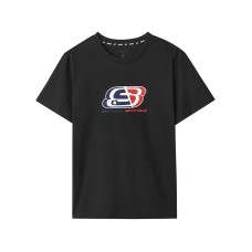 Skechers Sports Life Collection T-Shirt Unisex Carbon Black Carbon Black-0018, 2XL
