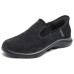 Skechers WOMEN'S GO WALK Slip-Resistant Breathable Low-Top Casual Shoes Women's Black Черный, 38.5