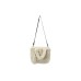 Skechers Fabric Shoulder Bag, Crossbody Bag Regular Women's Hazelnut Apricot Hazelnut Apricot
