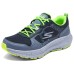 Skechers WOMEN'S GO Series Anti-Slip Wear-Resistant Low-Top Running Shoes Women's Blue Yellow Синий, 37