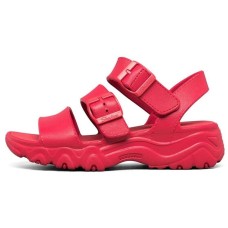Skechers D'LITES Series Beach Sandals Women's Red 35