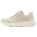 Skechers Sport Anti-Slip Wear-Resistant Low-Top Casual Shoes Women's Beige Gold NATURAL/GOLD, 37
