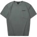 Skechers T Shirt Unisex Castor Gray Linen Gray/04DU, L