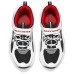 Skechers BOYS Slip Resistant Anti Kick Low Top Kids Lifestyle Shoes White Charcoal Gray Teenagers Серый, 27.5