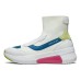 Skechers MARK NASON Wear-Resistant High-Top Casual Shoes Women's White Blue Green 39