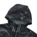 Skechers Jackets Coats Women's Psychedelic Black Gray All Over Print Psychedelic Black Gray All Over Print, L