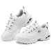 Skechers D'LITES 1.0 Anti Slip Wear Resistant Low Top Chunky Sneakers Women's White Blue White blue, 37