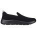 Skechers Go Walk Fle Cushioned Anti-Slip Wear-Resistant Breathable Lightweight Low-Top Casual Shoes Men's Black 41