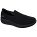 Skechers GO WALK Stability Cushioning Anti-Slip And Wear-Resistant Low-Top Casual Shoes Men's Pure Black 43.5