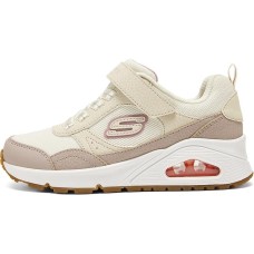 Skechers Anti Slip Wear Resistant Low Top Kids Lifestyle Shoes Natural Taupe Kids' natural/taupe, 27.5