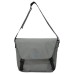 Skechers Fabric Messenger Bag Shoulder Bag Crossbody Bag Regular Unisex Sky Gray Sky gray
