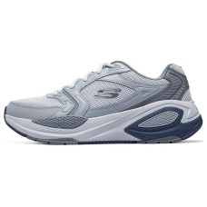 Skechers Cushioning Wear-Resistant Breathable Supportive Lightweight Rebound Low-Top Casual Shoes Men's Gray Серый, 41
