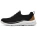 Skechers Solvano Non-slip Wear-resistant Shock Absorption Low-Top Casual Shoes Men's Black White Brown 41