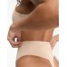 Dorina Evelyn high leg contour shaping thong in biscuit Бежевый, US 16