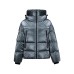 Skechers Mountain And Wild Outdoor Series FW24 Down Jacket Women's Asphalt Gray Asphalt Gray, L