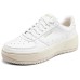 Skechers Court Classics Cushioning Breathable Support Low Top Skateboard Shoes Women's White Beige Белый/Натуральный, 40