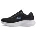 Skechers Cushioning Wear-Resistant Low-Top Casual Running Shoes Men's Black Blue Black Blue, 39.5